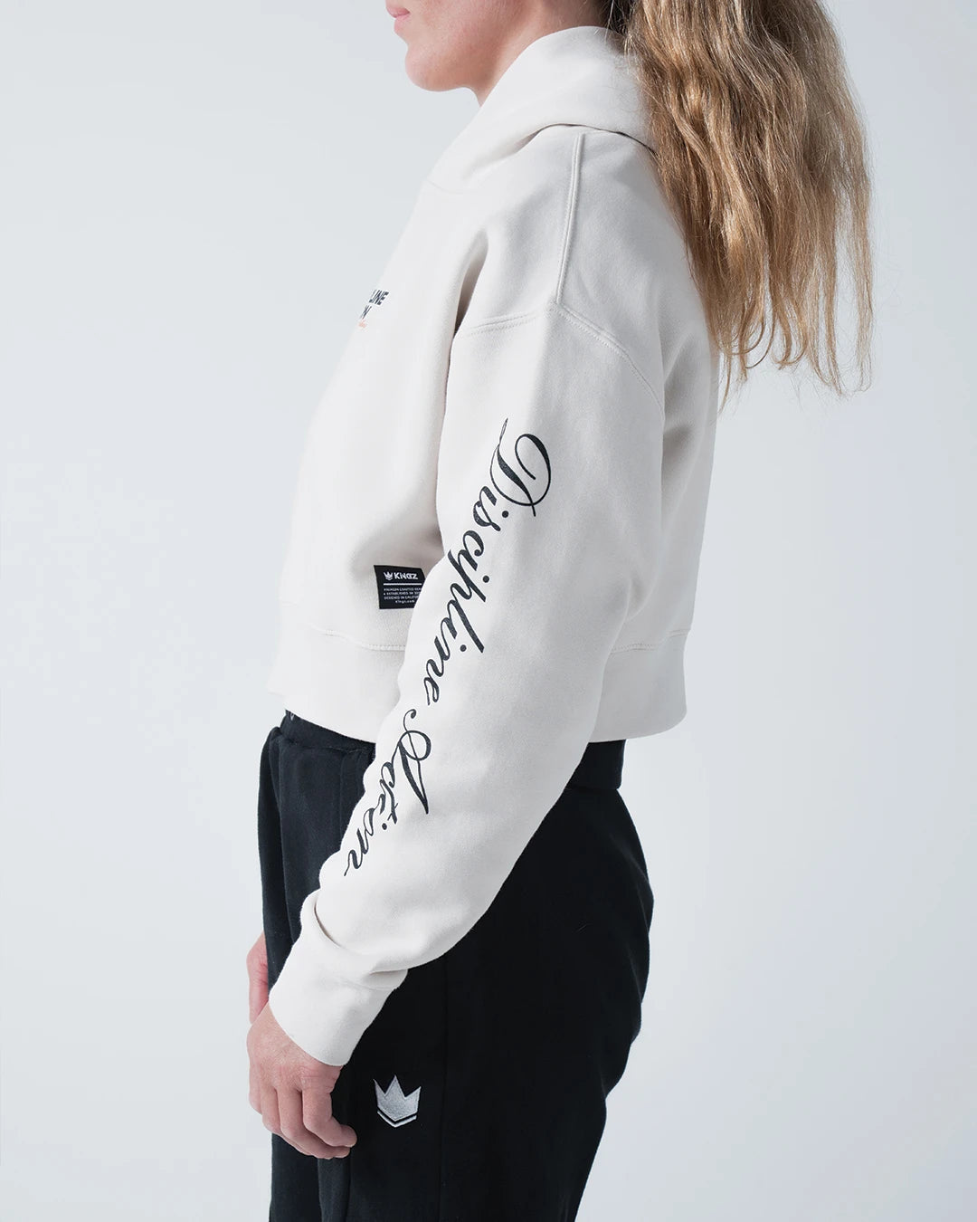 Kingz Discipline Action Women's Crop Hoodie