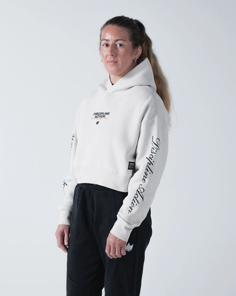 Kingz Discipline Action Women's Crop Hoodie