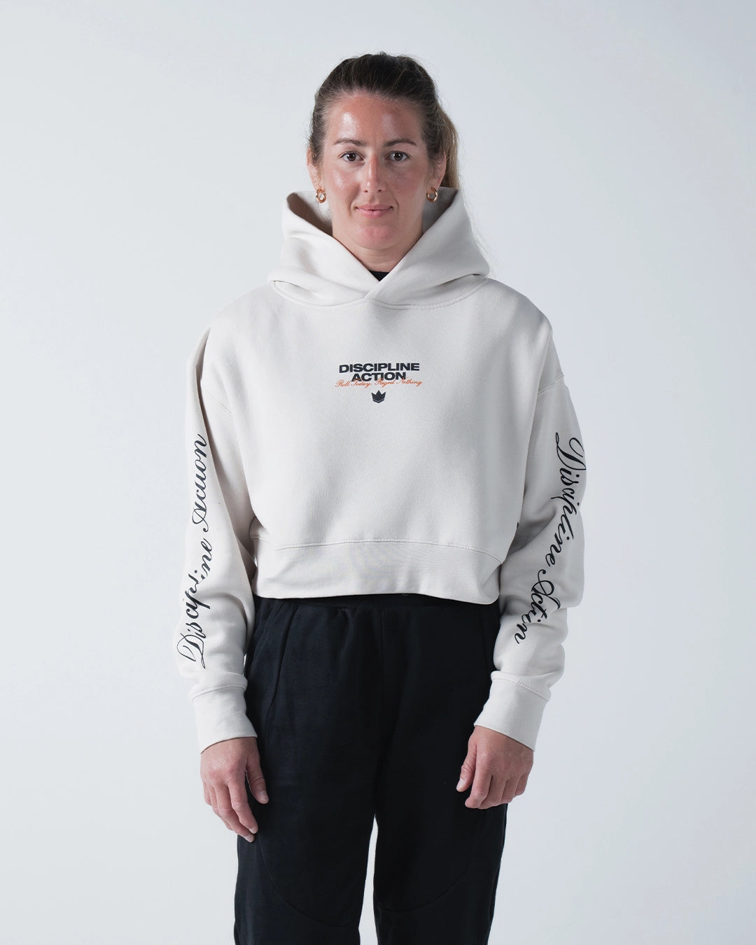 Kingz Discipline Action Women's Crop Hoodie