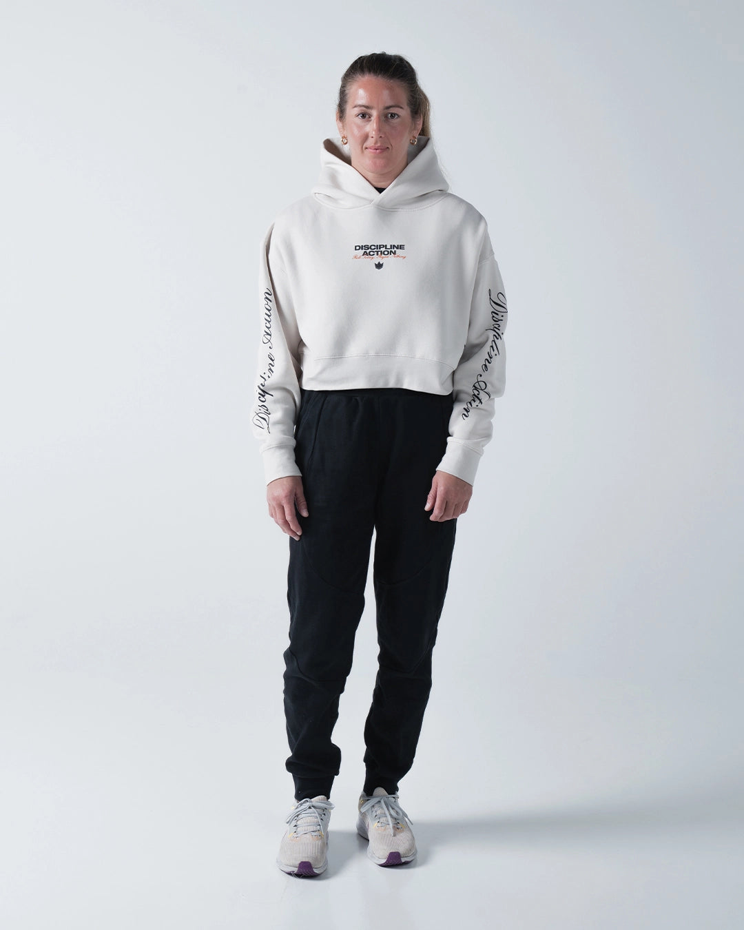 Kingz Discipline Action Women's Crop Hoodie