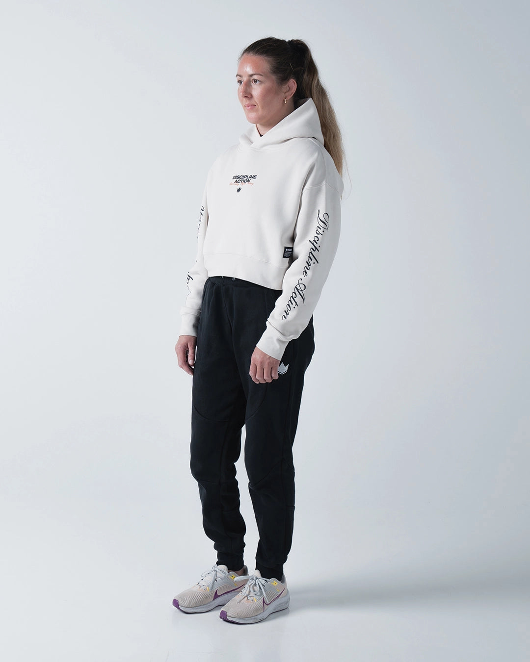 Kingz Discipline Action Women's Crop Hoodie