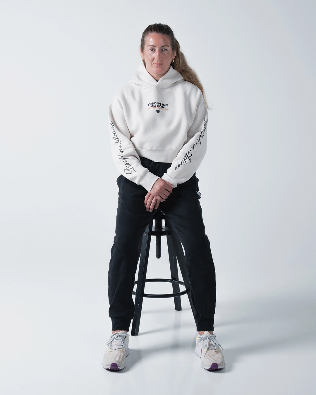 Kingz Discipline Action Women's Crop Hoodie