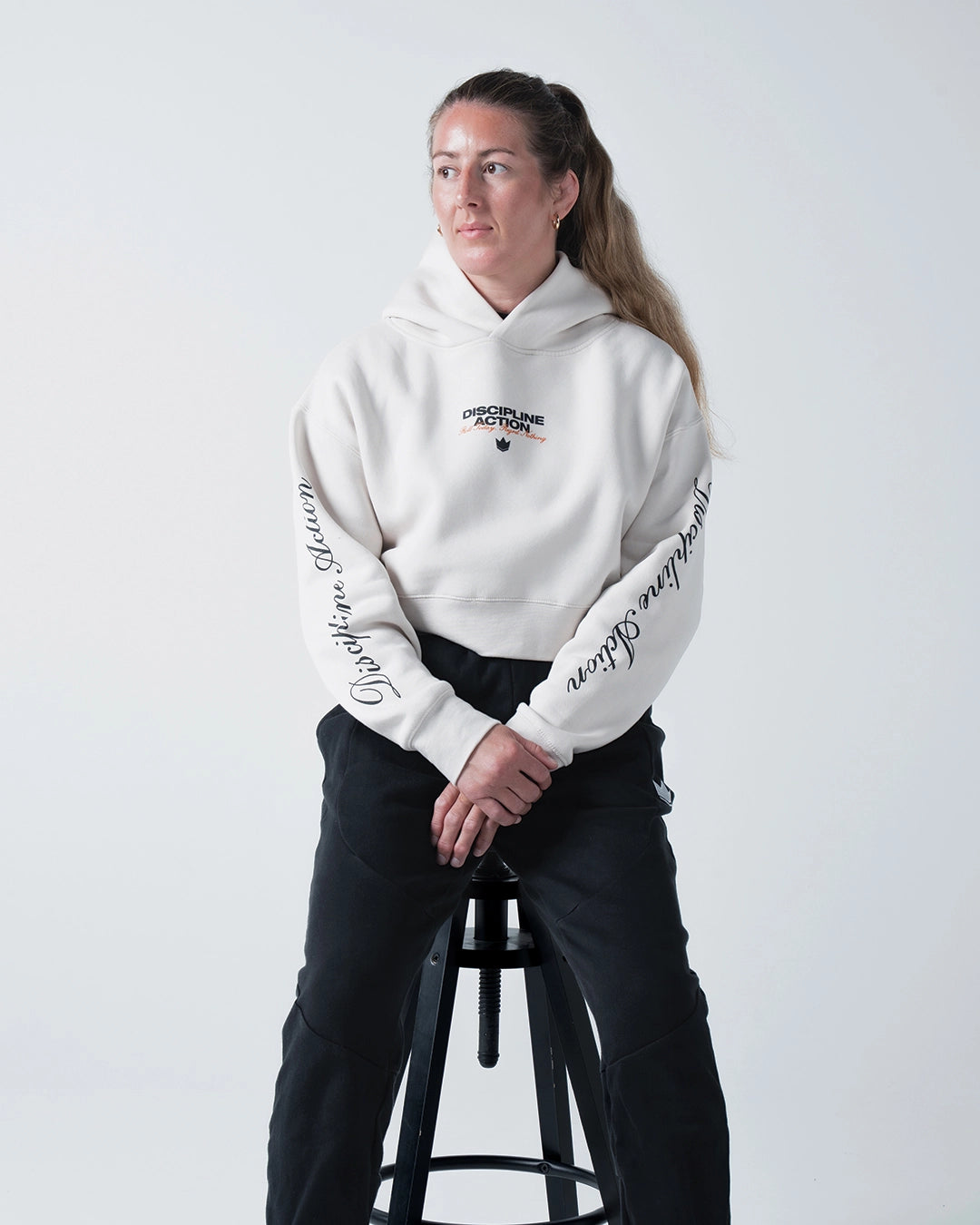 Kingz Discipline Action Women's Crop Hoodie