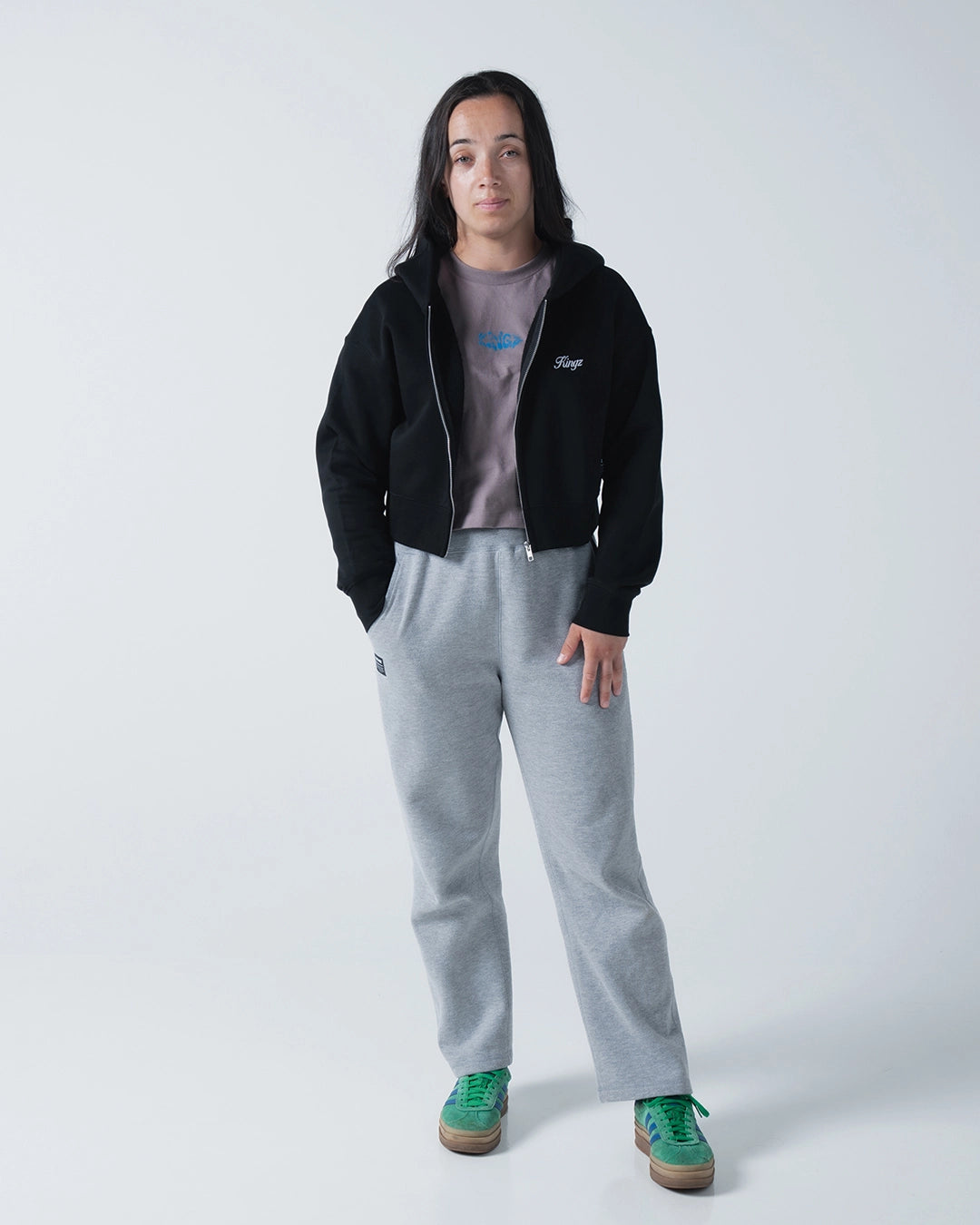 Kingz Jiu Jitsu Culture V2 Women's Zip Up Hoodie