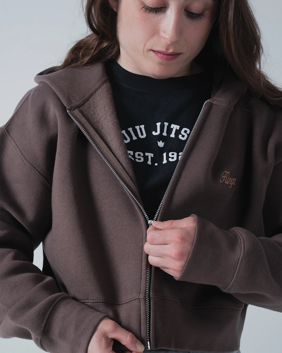 Kingz Jiu Jitsu Culture V2 Women's Zip Up Hoodie