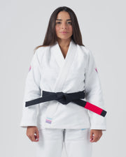 Kingz-Empowered Women's Jiu Jitsu Gi - White