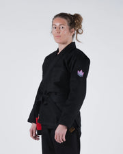 Kingz-Empowered Women's Jiu Jitsu Gi - Black (2023 version)