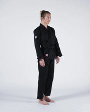 Kingz-Empowered Women's Jiu Jitsu Gi - Black (2023 version)