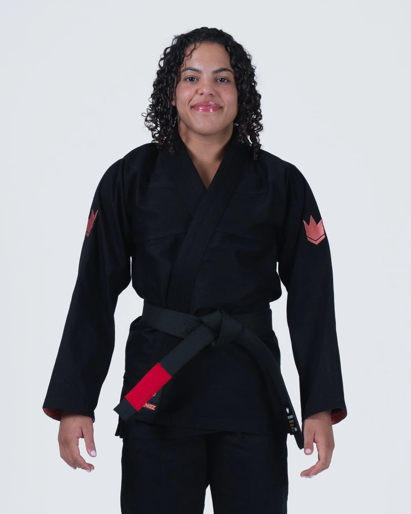 Kingz The One V2 Women's Gi Guava - Black