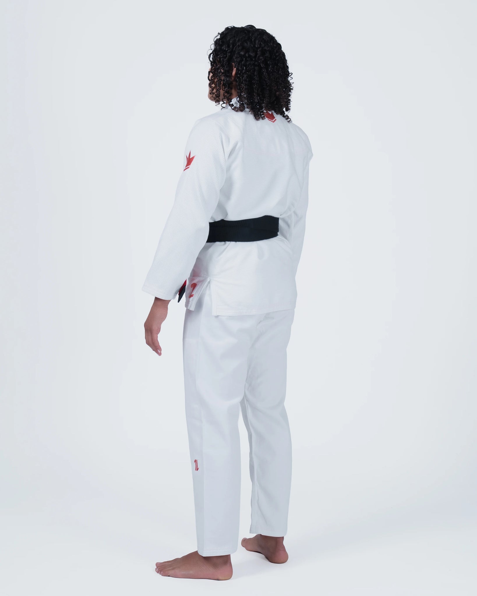 Kingz The One V2 Women's Gi Guava - White