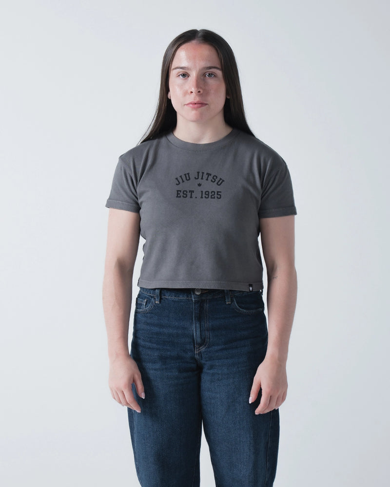 Kingz Est 1925 Women's Crop Tee - Tornado