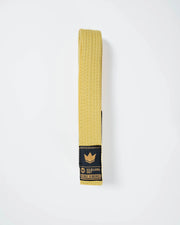 Gold Label V2 Kids Belt - Solid Color Yellow from Kingz