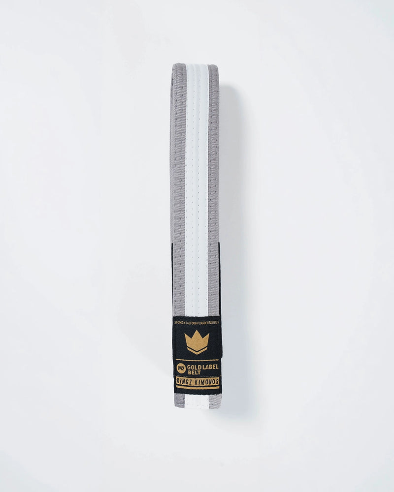 Gold Label V2 Kids Belt - White Stripe