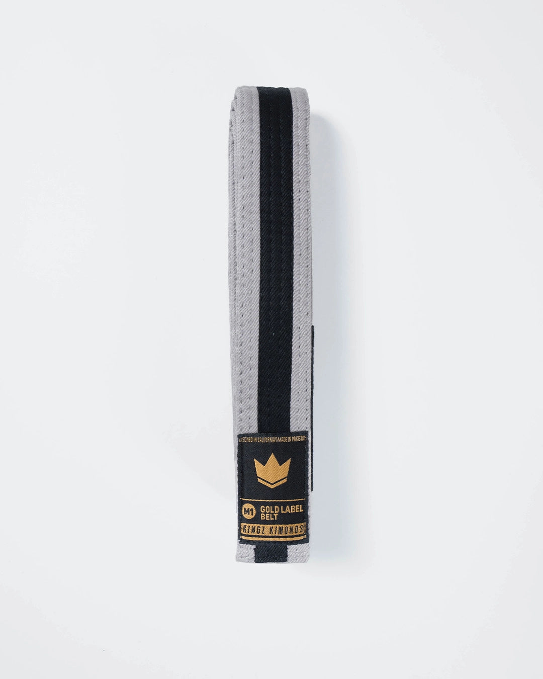 Ceinture pour enfants Kingz Gold Label V2 - Rayure noire