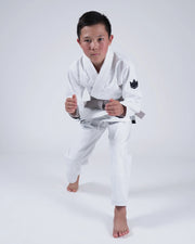 Kingz Kore V2 Youth BJJ Gi - White – view 15