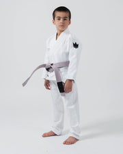 Kingz-Kore V2 Youth Jiu Jitsu Gi - White