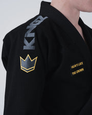 Kingz_Comp V6 Youth Jiu Jitsu Gi_Black_Kids_KZYK06_13