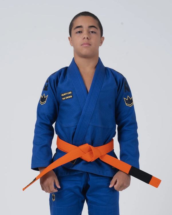 Kimono de Jiu Jitsu Juvenil Comp V6 - Azul