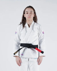 Kingz-Empowered Women's Jiu Jitsu Gi - White (2023 version)