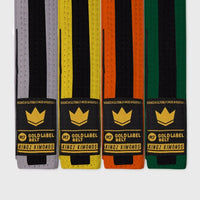 Kingz-Gold Label V2 Kids Belt - Black Stripe
