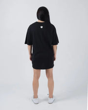Kingz_Collegiate Tee_Black_Women_KZTS44_05