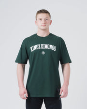 Kingz_Collegiate Tee_Green_Men_KZTS44_01