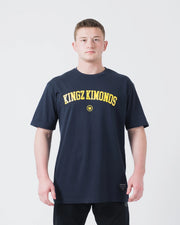 Kingz_Collegiate Tee_Navy_Men_KZTS44_01