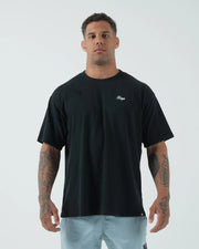 Kingz_Script Tee_Black_Men_KZTS66_01