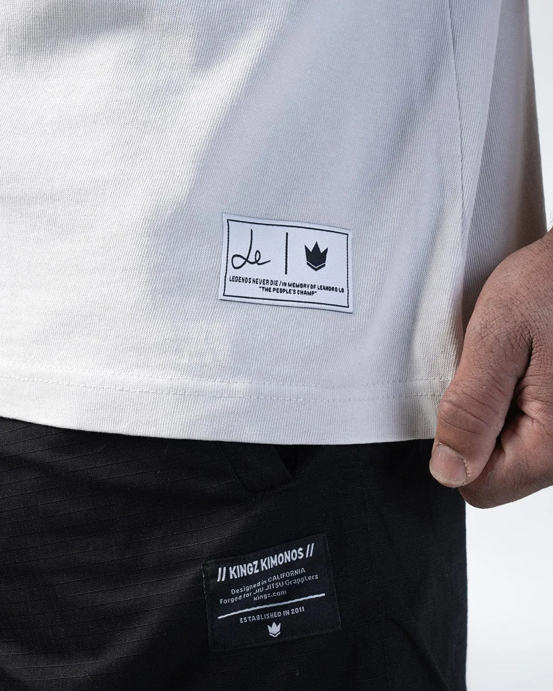 T-shirt anti-vibrations