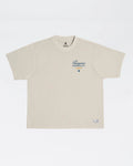 Kingz Leandro Lo Champion Tee - Flat Lay Front - Champion Mentality Chest Graphic - Natural BJJ Tribute Tee [color:French Oak]