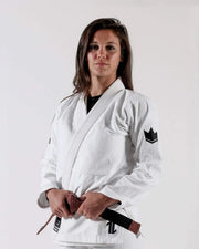 Kingz-The ONE Womens Jiu Jitsu Gi - White - FREE White Belt (2023 version)