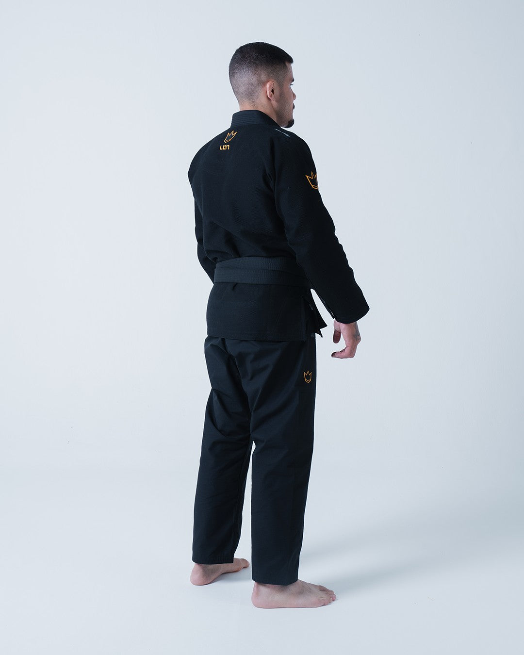 Kimono de Jiu-Jitsu Kingz Legends Never Die Respect - Noir