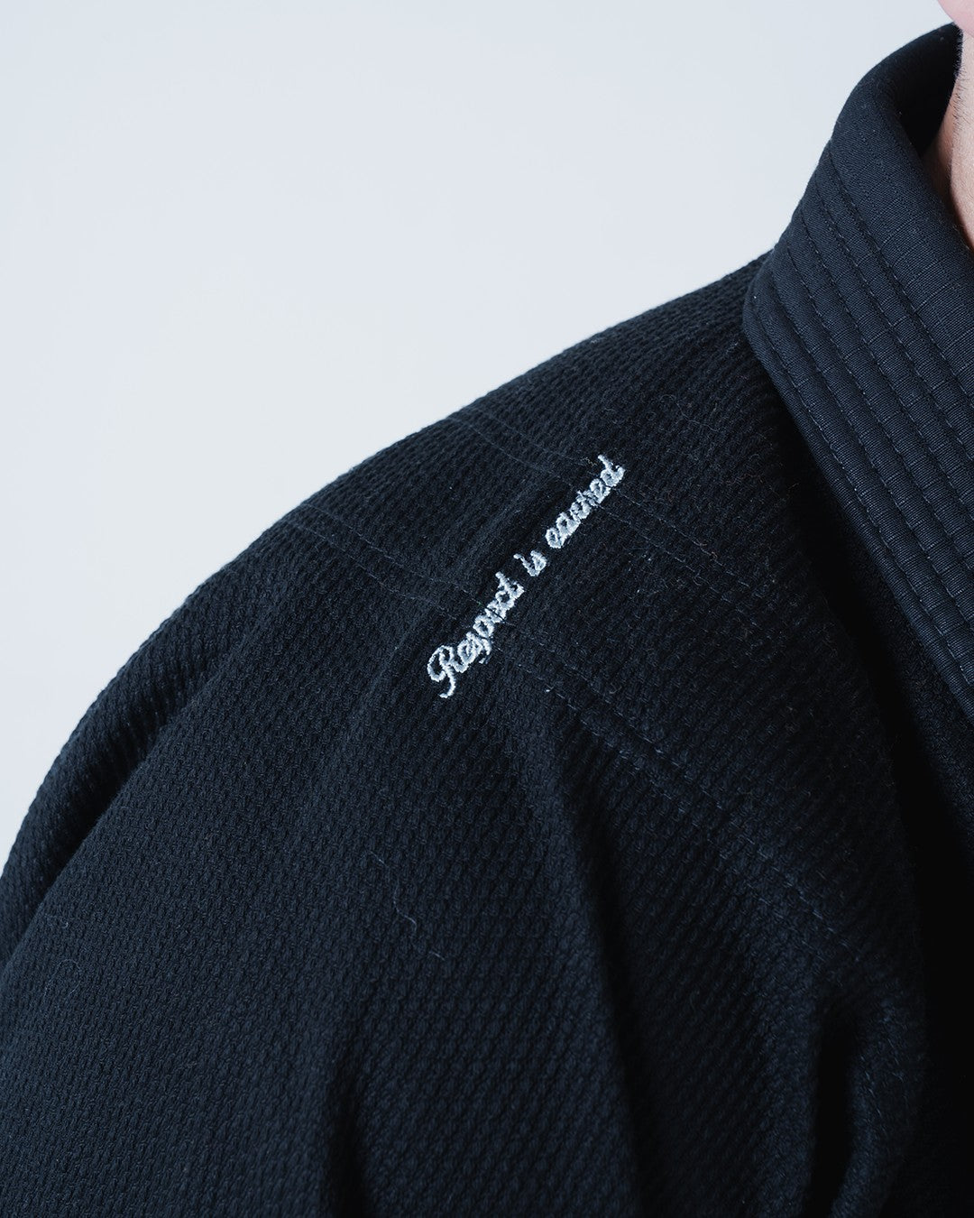 Kimono de Jiu-Jitsu Kingz Legends Never Die Respect - Noir