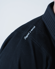 Kingz Legends Never Die Respect BJJ Gi - Black - Photo 14