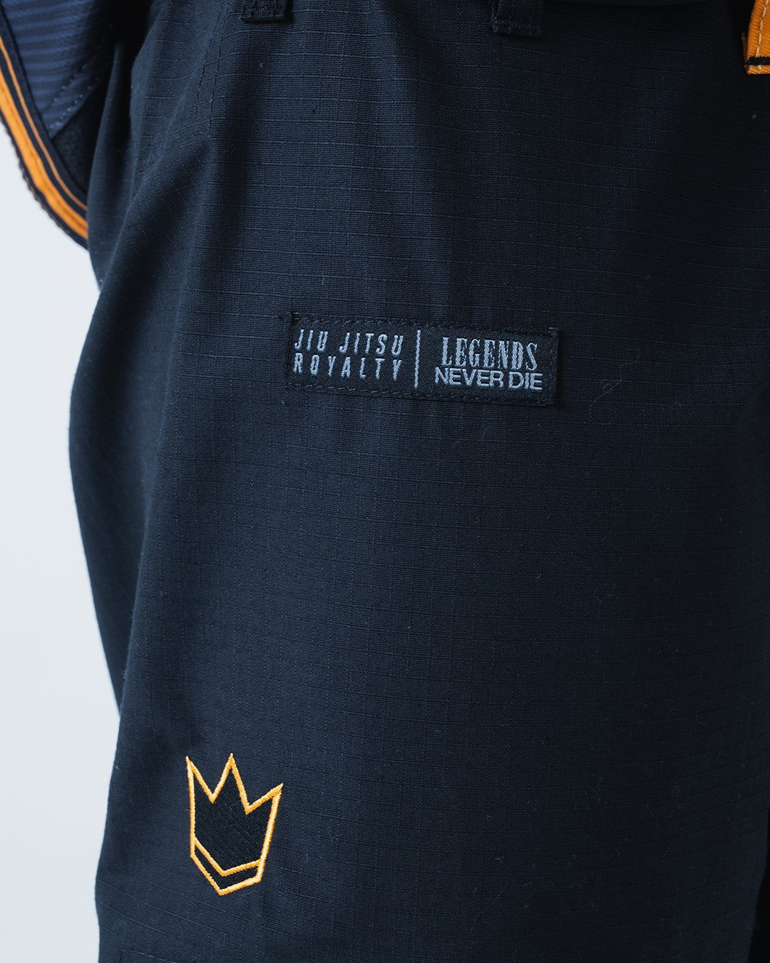 Kimono de Jiu-Jitsu Kingz Legends Never Die Respect - Noir