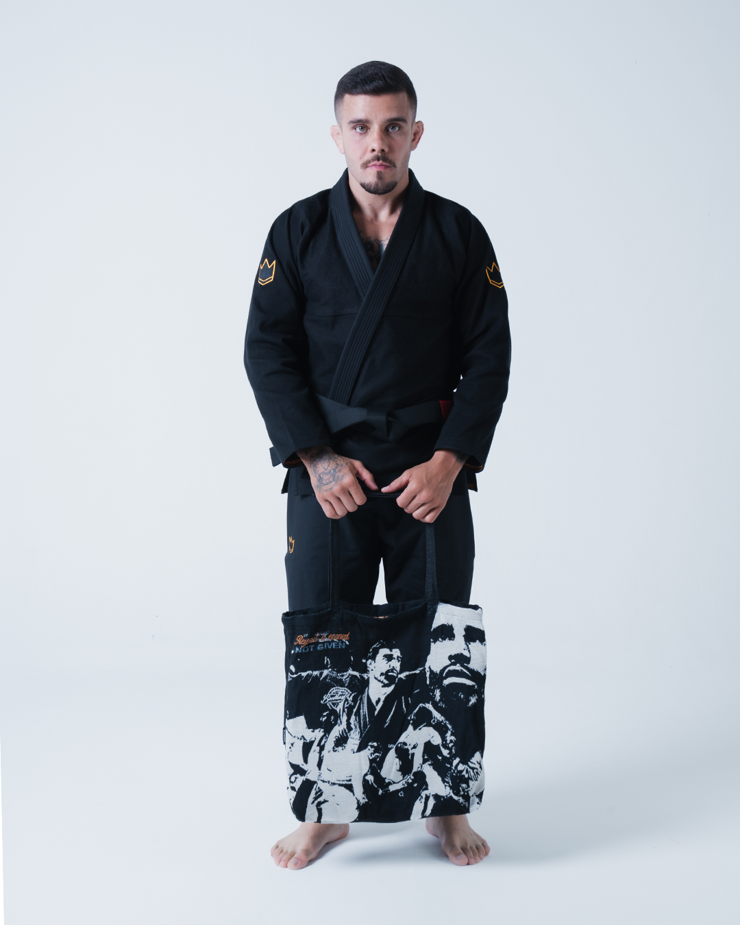 Kimono de Jiu-Jitsu Kingz Legends Never Die Respect - Noir