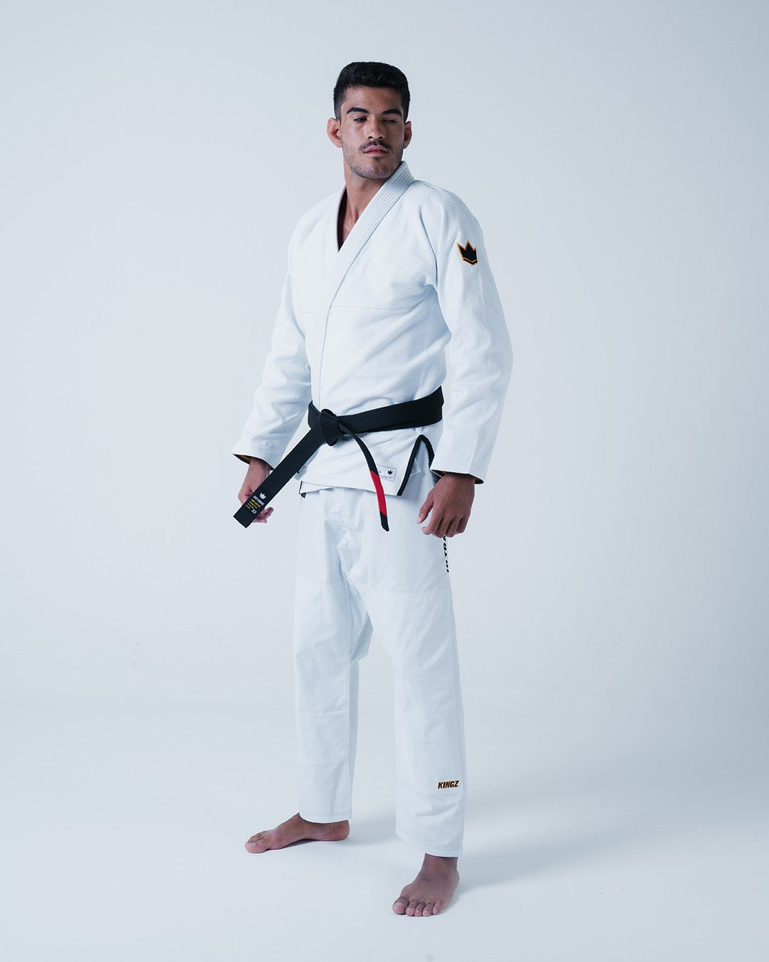 Kimono de Jiu-Jitsu Kingz Legends Never Die Respect - Blanc