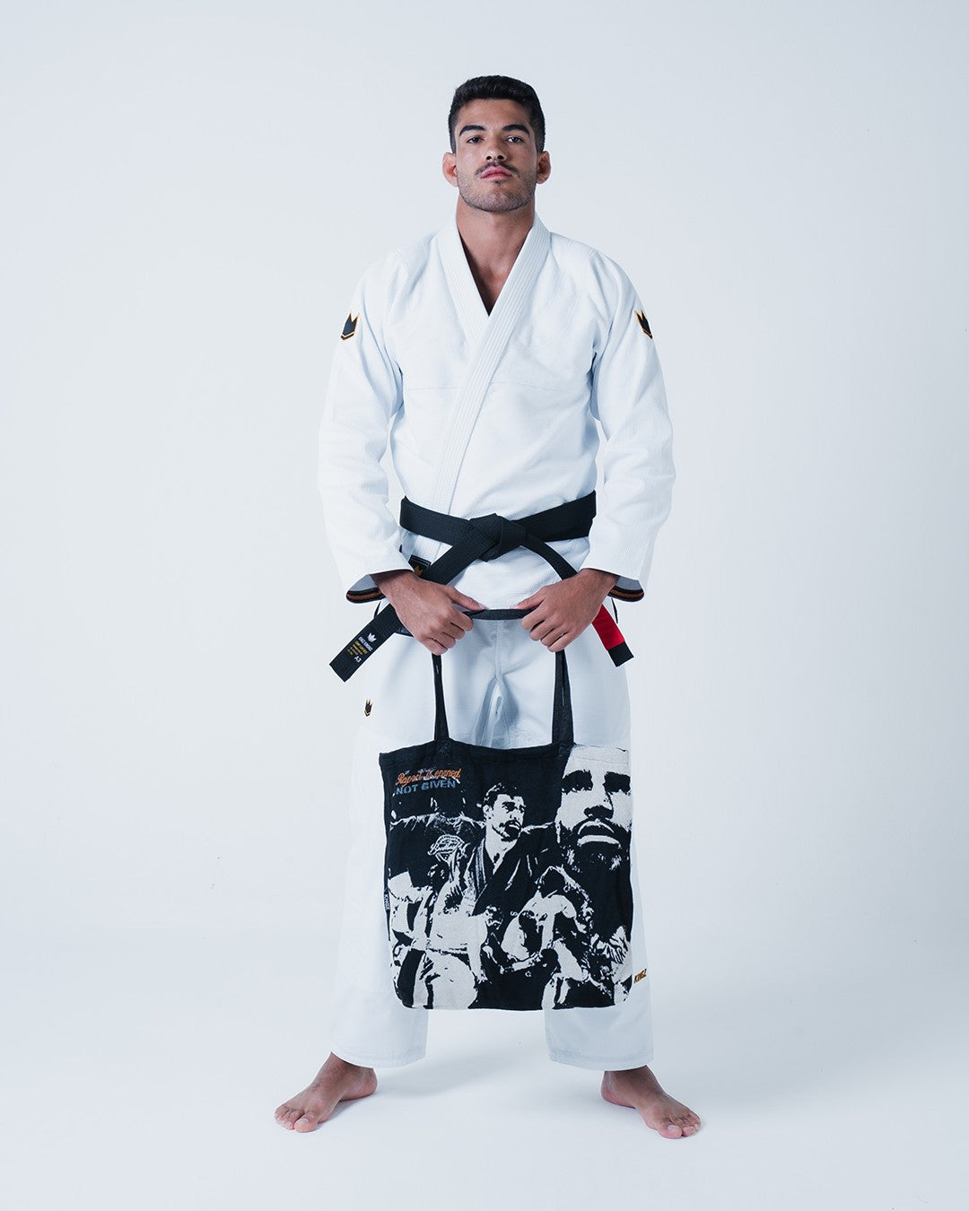 Kimono de Jiu-Jitsu Kingz Legends Never Die Respect - Blanc