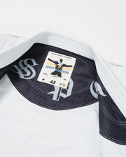 Kingz Legends Never Die Respect Womens BJJ Gi - White - Photo 9