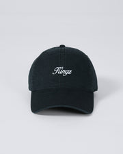 Kingz-Script Dad Hat - Black