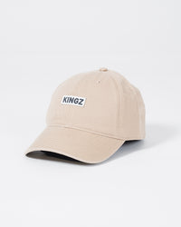 Kingz-Slant Dad Hat - Khaki