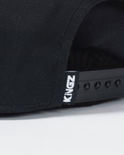 Kingz-Slice Snapback - Black