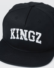 Kingz-Slice Snapback - Black