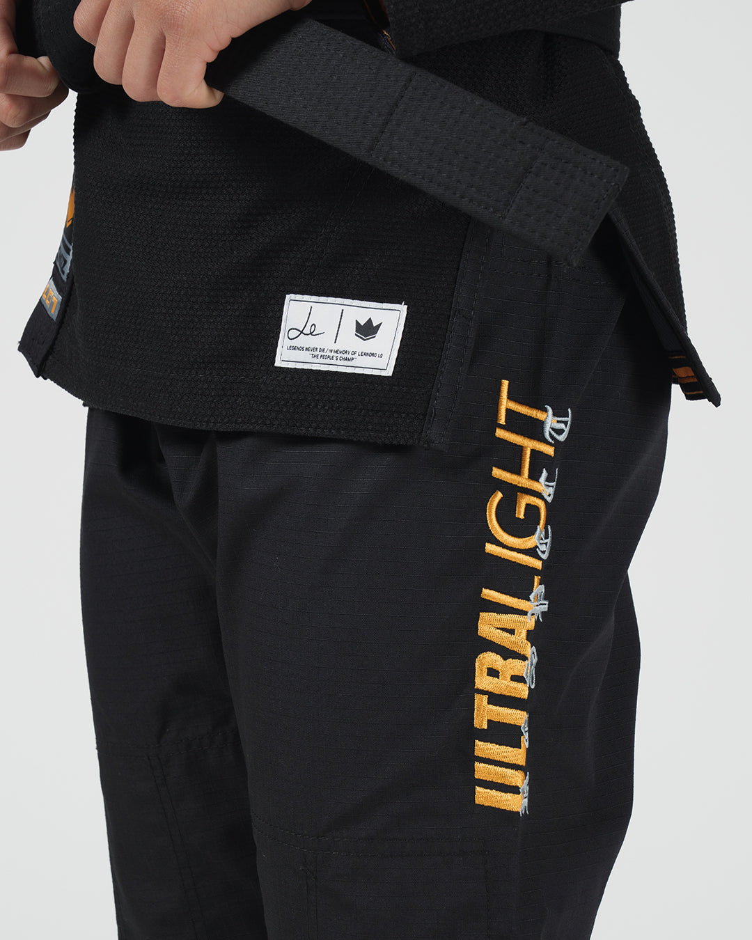 Legends Never Die Respect Women's Gi - Black