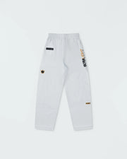 Kingz Legends Never Die Respect Youth BJJ Gi - White