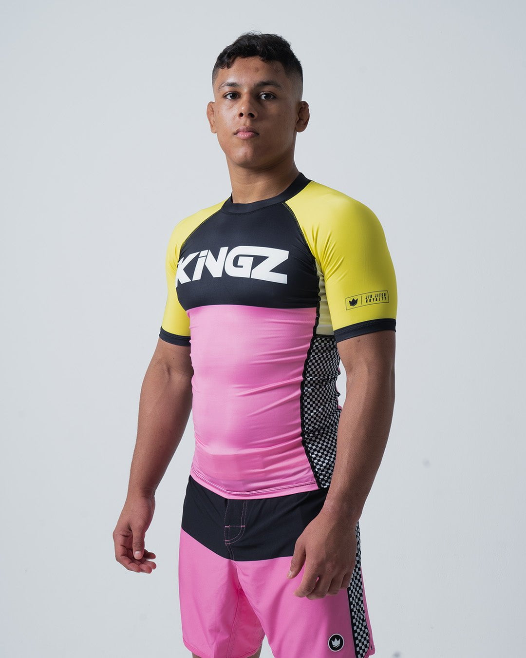 Kingz Relentless S/S BJJ Rash Guard Noir