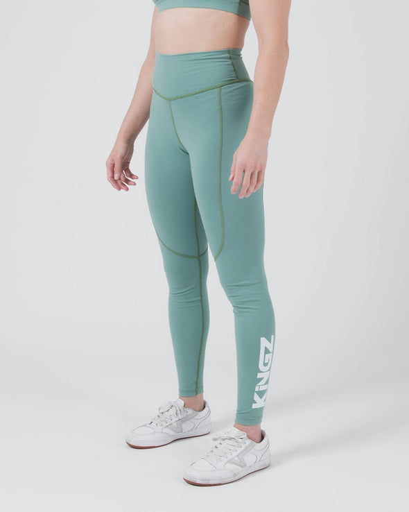 Kore Women's Grappling Spats - Green