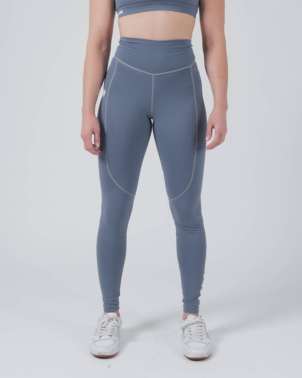 Spats de Grappling Kore pour Femmes - Bleu Fumée