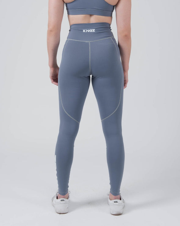 Kore Women's Grappling Spats - Smoke Blue