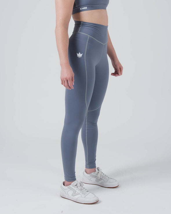 Spats de Grappling Kore pour Femmes - Bleu Fumée